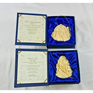 Roman Inc. Millennium Series Ornaments – “The Annunciation” & “Gentle Love”
